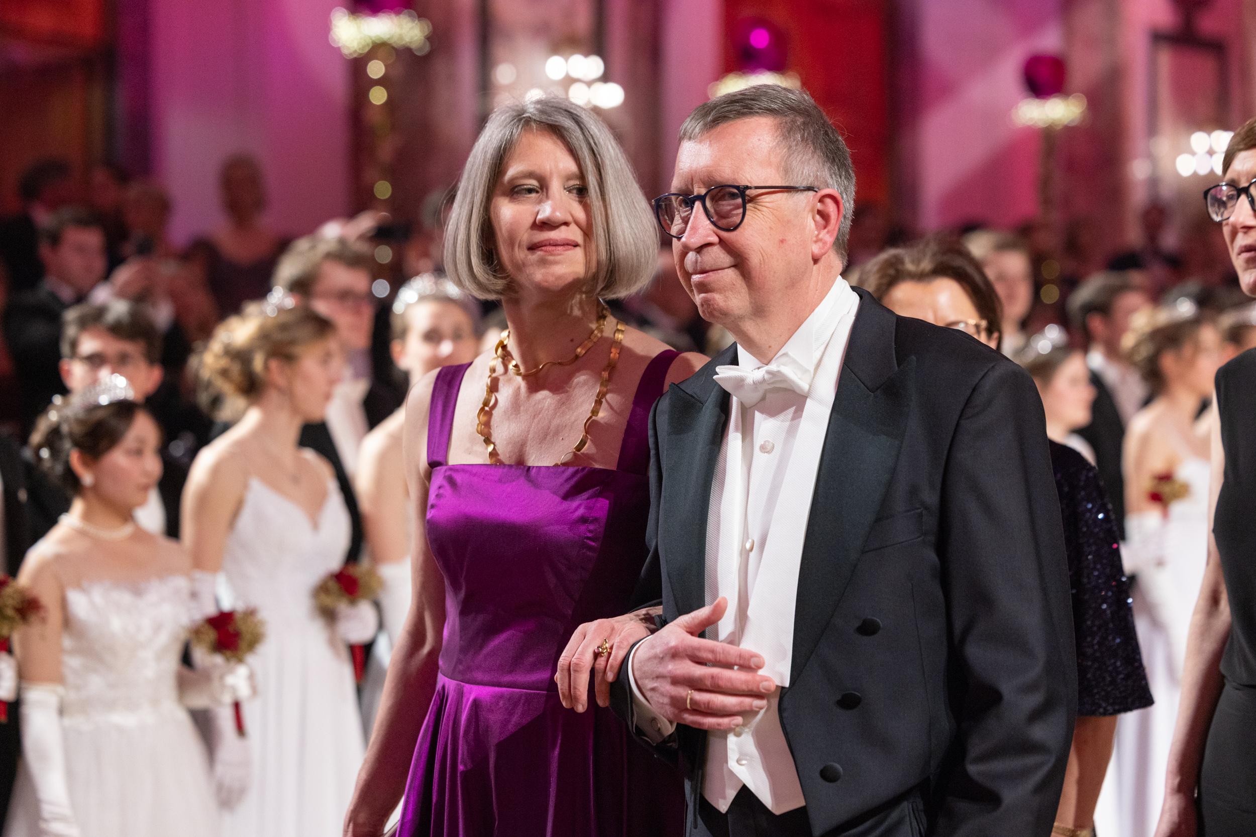 HRin d. OGH Hon.-Prof. Dr. Irene Faber und Vizedekan Univ.-Prof. Mag. Dr. Franz Stefan Meissel