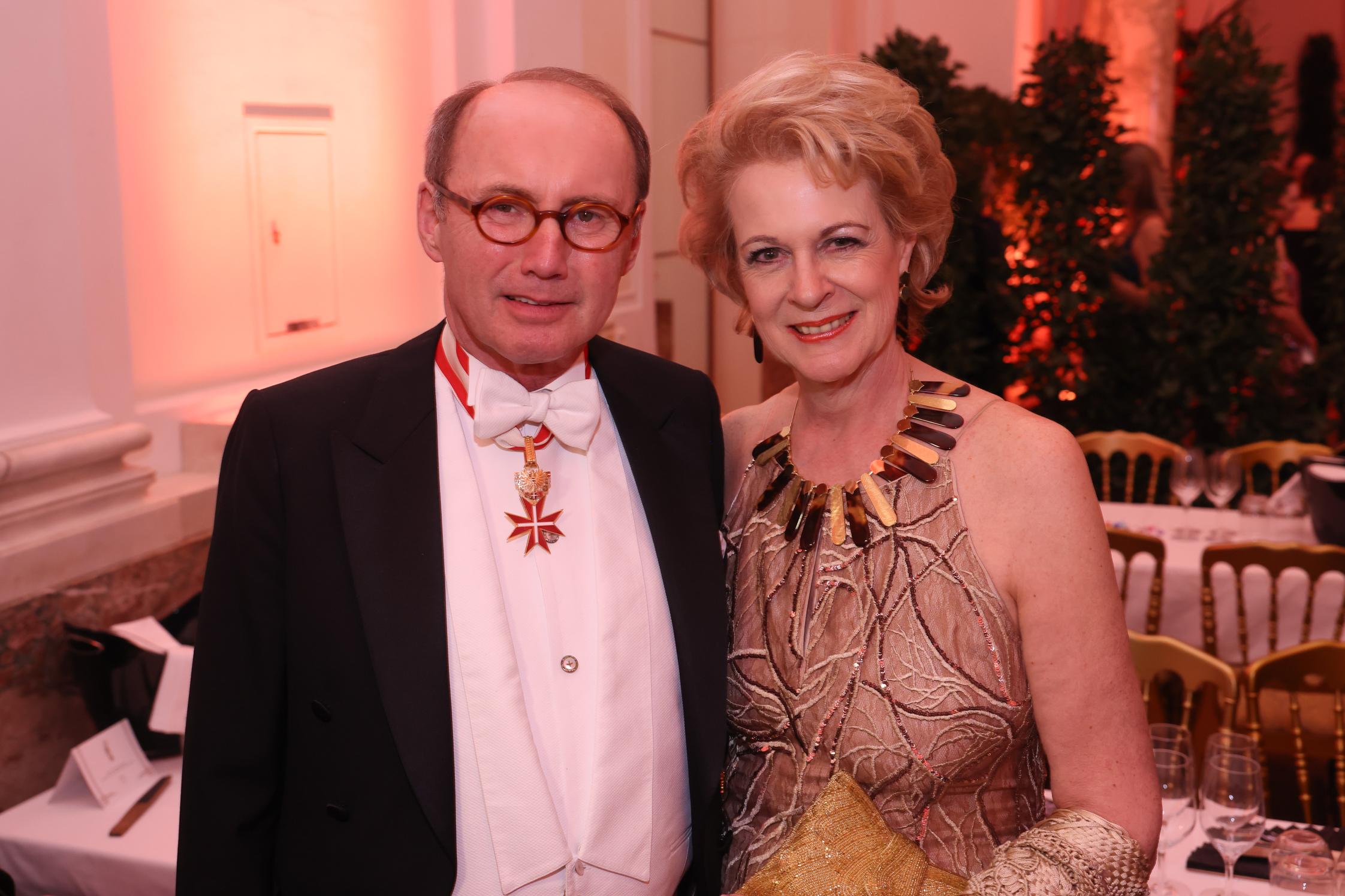 Othmar Karas und Gattin