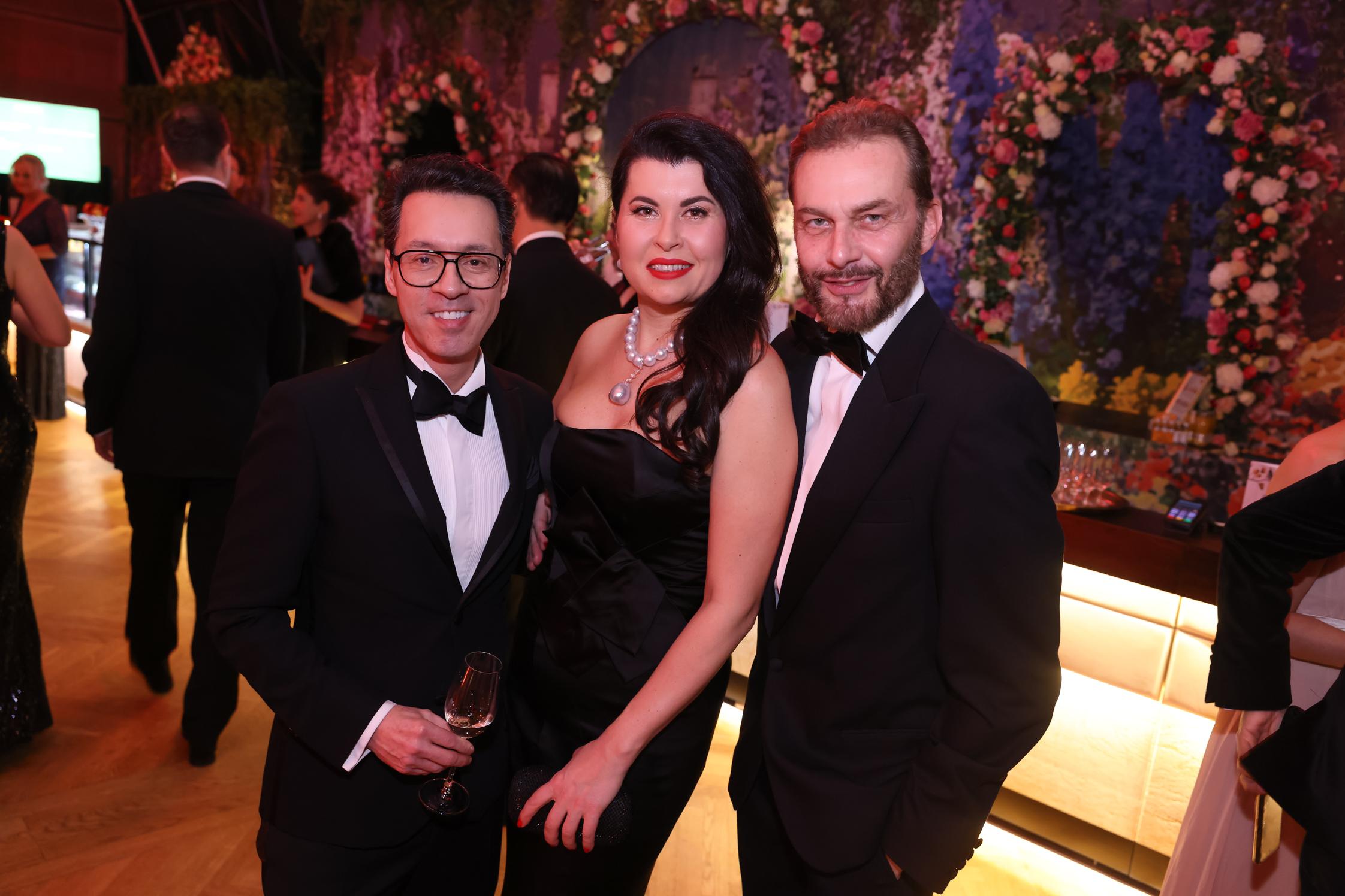 Thang de Hoo, Zoryana Kushpler und Giorgio Madia