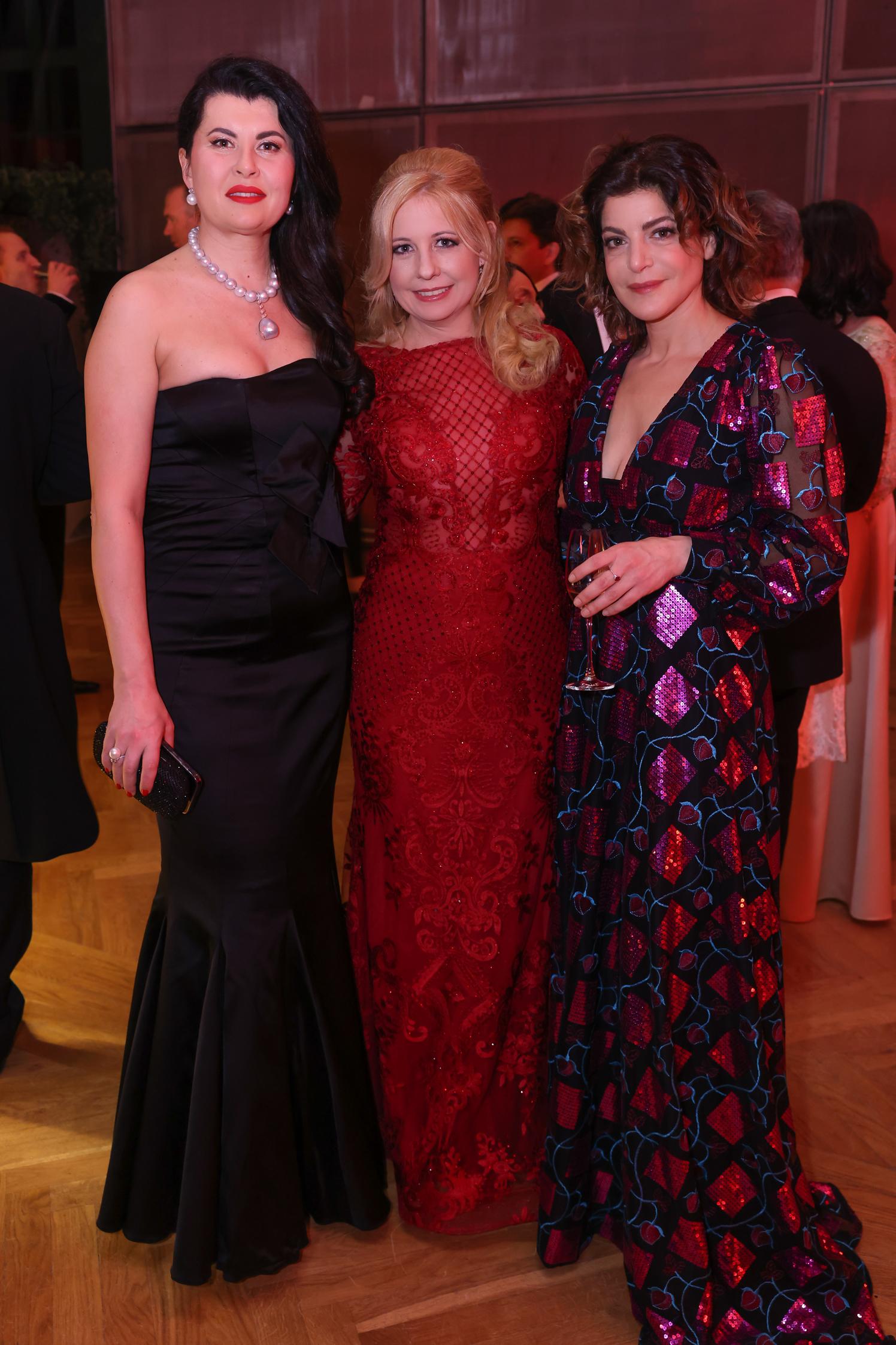 Zoryana Kushpler, Iva Schell und Bianca Nappi